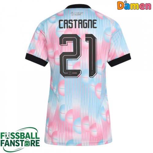 Belgien Timothy Castagne #21 Replik Auswärtstrikot Damen WM 2026 Kurzarm